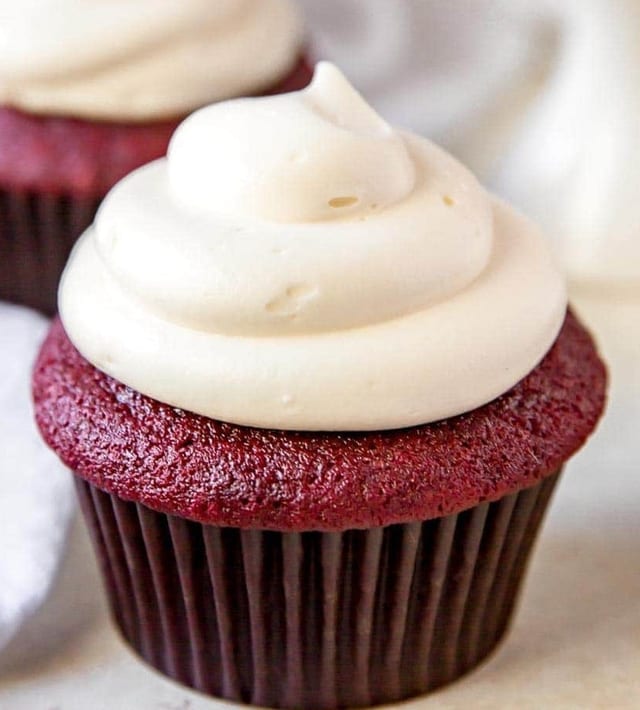 Red Velvet Cupcake.
