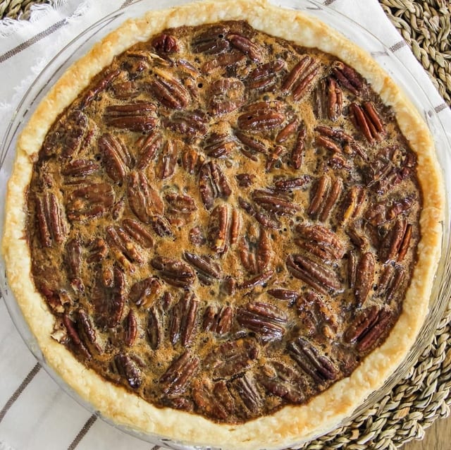 PECAN PIE.