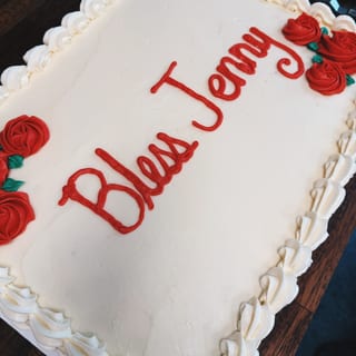 1/2 sheet cake